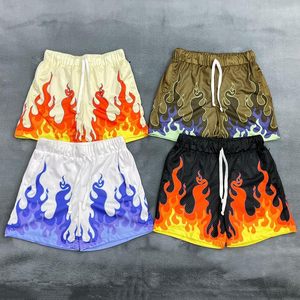 กางเกงขาสั้นตาข่ายพิมพ์ลายกราฟิกแบบกำหนดเอง ความยาวขา 5 นิ้ว มีกระเป๋า สไตล์ฮิปฮอปสุดฮิต ทรงหลวมสบาย กางเกงบาสเก็ตบอลผู้ชาย - Product Image 6