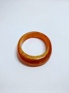 Nueva moda Vintage apilamiento joyería mujer Color caramelo transparente Irregular resina acrílico moda pulsera regalos elegantes - Product Image 4