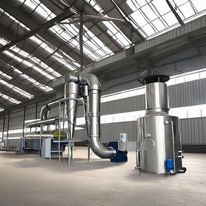 Four de séchage à lit fluidisé vibrant à suspension de moteur de pompe pour sel alimentaire, haute productivité, matériau SUS304, <span class=keywords><strong>acide</strong></span> <span class=keywords><strong>chloroacétique</strong></span> - Product Image 1