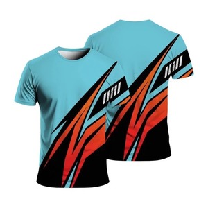 T-shirt de sport unisexe à séchage rapide respirant confortable d'été à la mode T-shirt à manches courtes quotidien décontracté confortable - Product Image 6