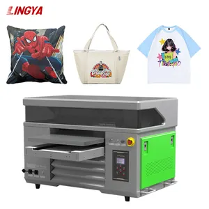 A2UV phone case printer 4060 A2 A3 with two XP600 print heads, clear lacquer for ink supply, competitively priced LED printer