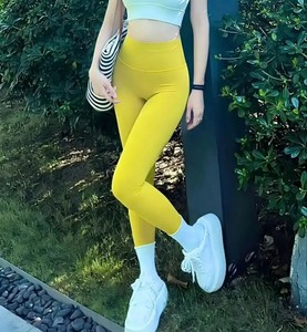 <b>Womens</b> Naked Feeling High Waist <b>Leggings</b> Yoga Pants Sports Running Cycling Summer Workout Gym Fitness Clothing - Product Image 6