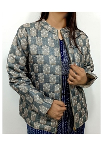 Vestes décontractées en satin de soie 100% personnalisées, design vintage, écologiques, pour femmes, grandes tailles, quantité en gros, mode adulte - Product Image 2