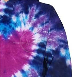 Sudaderas con capucha de tinte de corbata de etiqueta privada de tela suave para hombres Logotipo personalizado de diferentes estilos El mejor material Sudaderas con capucha de tinte de corbata para hombres - Product Image 3