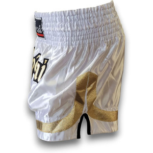 Venta al por mayor directa de fábrica, pantalones cortos de artes marciales impresos personalizados Kickboxing Satin Muay Thai para hombres, mujeres y niños, equipo de lucha - Product Image 6