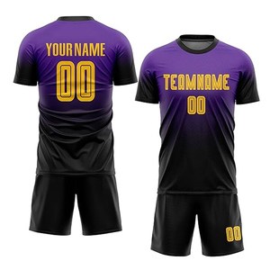 Nouveau Style Bonne Qualité Club Et Équipe Kits De Football Personnalisés Ensemble Complet Sport Uniforme Football Kit Pour Hommes Pratique Football Chemises - Product Image 5