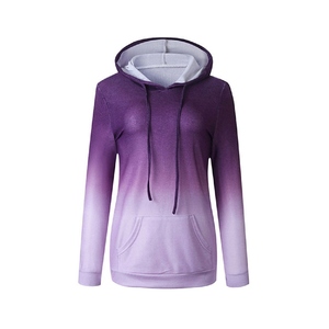 เสื้อสเวตเตอร์แบบสวมหัวพิมพ์ลายกราฟิกสำหรับสตรีชุดแนวสตรีทสำหรับฤดูหนาว - Product Image 1