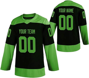 Jersey de Hockey sobre Hielo Personalizado de Alta Calidad, Impermeable, sin Costuras, de Poliéster, con Logotipo Bordado - Product Image 4