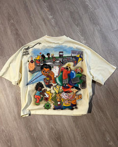 Nueva camiseta informal a la moda, camiseta de manga corta de estilo personalizado para hombre, camisetas de buena calidad para hombre - Product Image 5