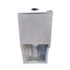Цельный керамический туалет с двойным смывом, 117 - Product Image 4
