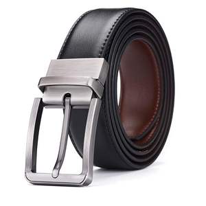 High Quality Finished <b>Leather</b> Belt with Soft Edge Cut and Stylish <b>Look</b> Design for Jeans <b>Shorts</b> or Pants Use for Exports Selling - Product Image 5