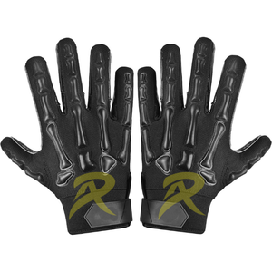 Full Finger <b>Silicone</b> Printing Breathable Anti Slip <b>Silicone</b> Printing on Palm American Football <b>Gloves</b> for Unisex - Product Image 1