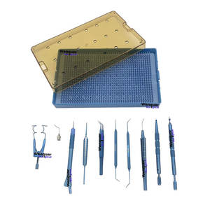Set de Cirugía Oftálmica Microcoaxial Médico con Pinzas de Capsulorrexis, Instrumentos de Cuchillo de Diamante, Lanza de Cuchillo de Diamante - Product Image 1