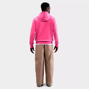 Pull à capuche en molleton unisexe pour l'hiver Vêtements décontractés chauds Sweat à capuche streetwear surdimensionné Sweat à capuche en coton mélangé avec logo personnalisé à la mode - Product Image 2