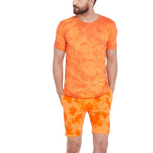 Venta al por mayor liso en blanco personalizado 2 piezas hombres manga corta conjuntos de moda verano sublimación corto conjunto para hombres - Product Image 3