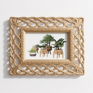 Cadre photo en rotin tissé écologique le plus vendu pour les photos ou les certificats et les impressions d'art disponibles au meilleur prix - Product Image 1