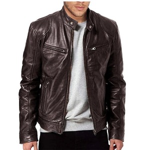 Nouvelle veste en cuir à la mode et classique pour hommes en cuir véritable veste rebelle moderne urbain Chic maroquinerie cuir emblématique - Product Image 5