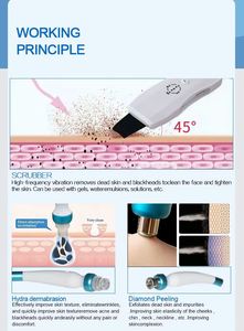 Best Sale 18 in 1 Dermabrasion Skin Facial Aqua Peeling Machine High Frequency Skin <b>Scrubber</b> Oxygen Facial Machine - Product Image 4