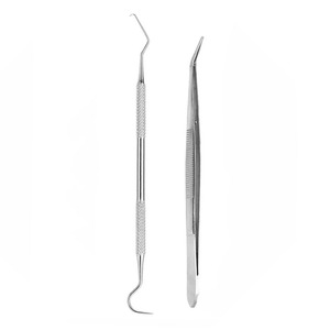 ชุดเครื่องมือ3-Pcs สำหรับทันตกรรมเกรดการผ่าตัดสเตนเลสสตีลเกรดเยอรมันอุปกรณ์ทำความสะอาดฟันแบบ DIY - Product Image 3