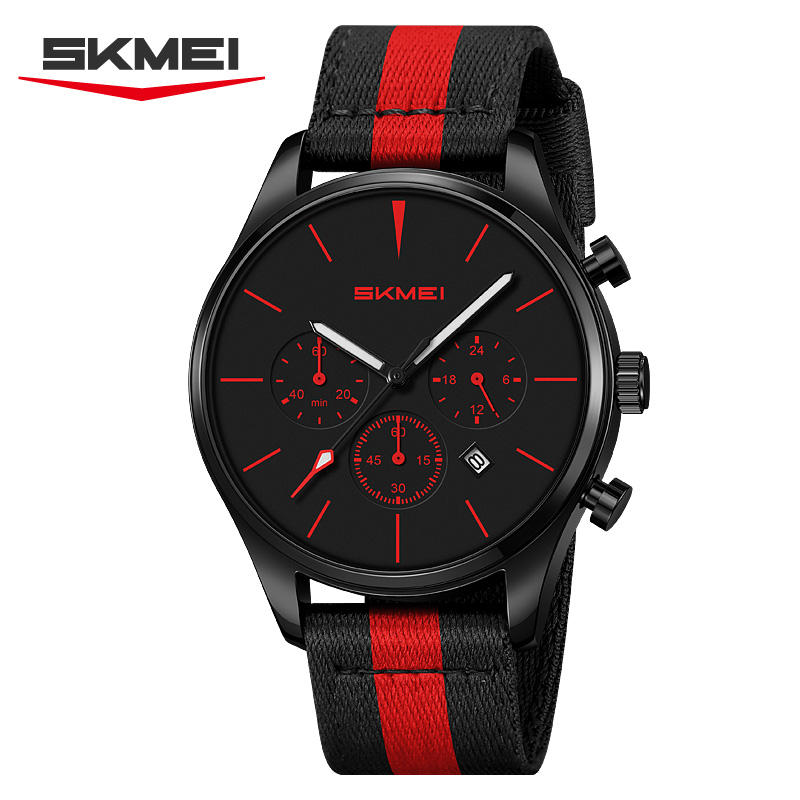 สีดำ/ แดง