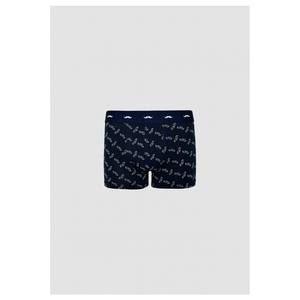 กางเกงในบ็อกเซอร์เนื้อผ้าฝ้ายยืดระบายอากาศได้ดีใส่สบายพร้อมแถบคาดเอวโลโก้ - Product Image 1