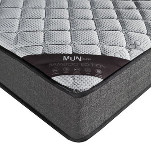 Colchón Híbrido de Muelles Ensacados Edición Bambú con Funda de Algodón, Firmeza Media, 30cm de Grosor, Diseño Contemporáneo, Muebles para el Hogar - Product Image 5