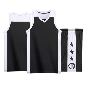 Pakistan Made Men's Basketball Uniform XL Size Reversible Jersey with Customized Logo New <b>Model</b> Basketball Clothes - Product Image 2
