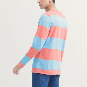 Sudadera de Algodón Bordada de Invierno para Hombre de Alta Calidad al por Mayor, Personalizada, Lisa, Teñida, Cuello Redondo, Tela de Felpa Francesa - Product Image 2