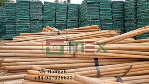 Mango de Escoba de Madera de Eucalipto Premium de 120 cm - Palo de Trapeador con Rosca Italiana, Duradero, Ecológico, de Primera Calidad - Product Image 2