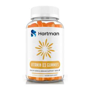 Gomitas de vitamina D3 para fortalecer los huesos, absorción de calcio y función inmune - Product Image 1