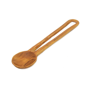 Cuchara de espátula de madera exigente personalizada de fabricación al por mayor nuevo diseño cucharas de madera juego de utensilios de cocina - Product Image 4