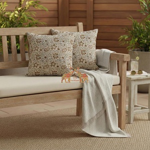 Funda de Cojín de Algodón con Estampado Floral, Estilo Moderno, para Sofá, Silla, Decoración del Hogar - Product Image 6