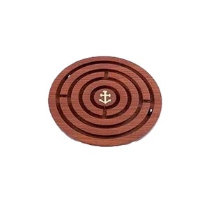 Juego de laberinto de madera hecho a mano de lujo con latón de alta calidad para la diversión de los niños en todas las estaciones-Verano invierno otoño primavera - Product Image 1