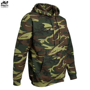 Sudaderas con Capucha de Camuflaje para Hombre con Logotipos Personalizados, Sudadera Básica de Algodón Mezclado, Sudadera con Capucha de Camuflaje para Hombre Hecha en Pakistán - Product Image 2