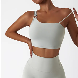 Sujetador Deportivo Acanalado Elástico en Cuatro Direcciones de Secado Rápido y Transpirable para Mujer, Ideal para Fitness, Gimnasio y Yoga - Product Image 5