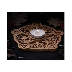 Factory Price Customizable <b>Wooden</b> Lantern <b>Candlestick</b> for Candles Christmas Decoration <b>Wooden</b> Beeswax Candles Stand <b>Holder</b> - Product Image 6