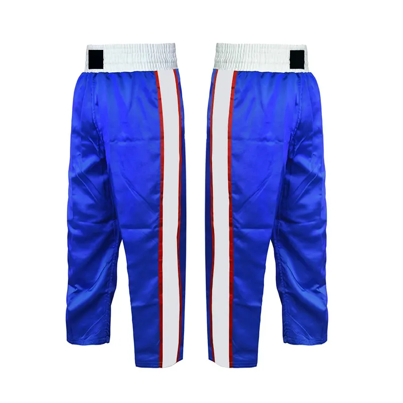 Muay Thai Trouser kick Boxing Training Trousers Contact Pants Martial Arts Red