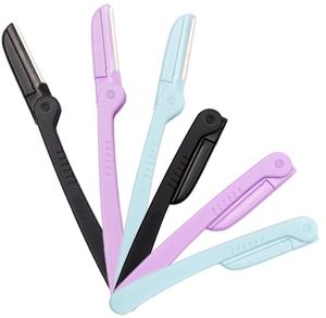 Meilleure qualité différentes couleurs rasoir à sourcils utilisation pour fille coupe des sourcils rasoir à sourcils rasoir à sourcils par Zachary Industries - Product Image 5