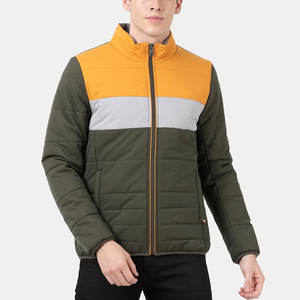 Vente en gros de vestes pour hommes à couleur bloquée personnalisées de haute qualité à la mode 2025 vestes pour hommes à couleur bloquée - Product Image 1