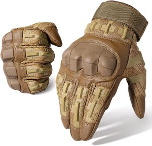 Guantes de Paintball de Calidad Profesional, Guantes Tácticos con Protección de Goma, Guantes Tácticos para Hombre con Pantalla Táctil para Paintball, Motociclismo, Caza y Actividades al Aire Libre - Product Image 1