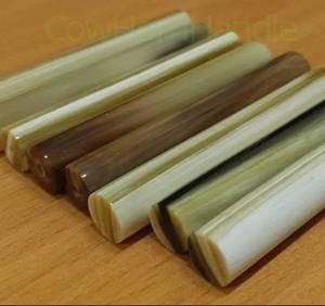 Rollo de cuerno de búfalo sólido 100% pulido natural con estilo náutico para MANGO de sello, mango de cuchillo, rollo de cuerno, estampado y sellado - Product Image 3