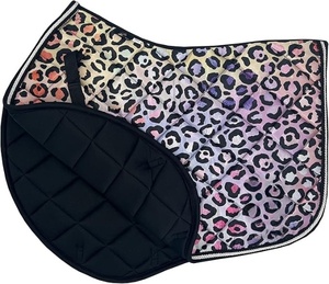 Conjunto de Equitación Inglesa Personalizado |   Almohadillas de Salto para Caballos Sublimadas con Doble Cordón y Cordones |   Equipo Ecuestre Premium - Product Image 5