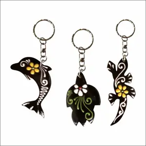 LLavero de adorno de madera personalizado, llavero de concha y regalo magnético, regalo para el hogar, regalos de bienvenida y recuerdo - Product Image 1