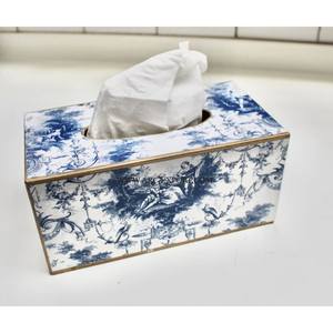 Caja dispensadora de pañuelos de mesa de diseño estándar, forma personalizada, tamaño SND, venta superior, caja dispensadora de pañuelos de mesa de comedor - Product Image 5