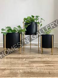 Design exclusif jardinières pour la maison et le jardin utilisation maison hôtel jardin décor intérieur Pot de fleur bon métal personnalisé - Product Image 3