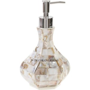 Black Color Powder Coated Antique Designer High Standard Quality Metal <b>Liquid</b> <b>Soap</b> Dispenser With Silver Polished Metal Pump - Product Image 4