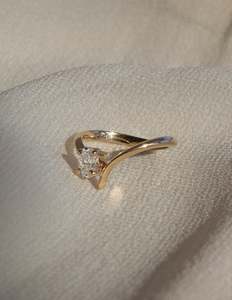 VVS2 D Color 0.50-1.0CT ตัดวงรีทำจากเพชร14K ทรงรีสีทองสำหรับวางจำหน่ายในห้องปฏิบัติการแหวนหมั้นแหวนเครื่องประดับชั้นดี - Product Image 5