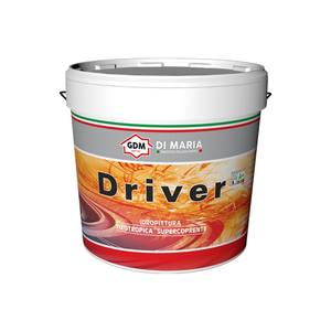 DRIVER Tixotropic Pintura de pared de alta cobertura Aplicación de una capa Acabado blanco transpirable Resistente a la humedad - Product Image 1