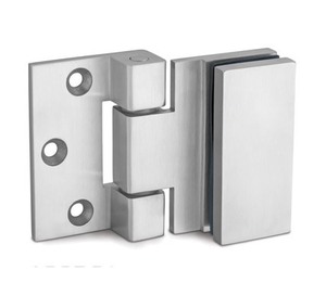 Fabricant OEM ODM de raccords de porte en verre de douche en acier et laiton ZAMAK traditionnels Balustrades et mains courantes pour salle de bain Inde - Product Image 1