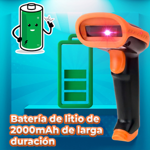 เครื่องสแกนบาร์โค้ดไร้สายแบบ 2 มิติ ได้รับการรับรองมาตรฐาน ROHS รองรับอินเทอร์เฟซ USB COM ขนาด A4 สำหรับการใช้งานบนมือถือ ใช้สำหรับการสแกนในงานโลจิสติกส์ - Product Image 3